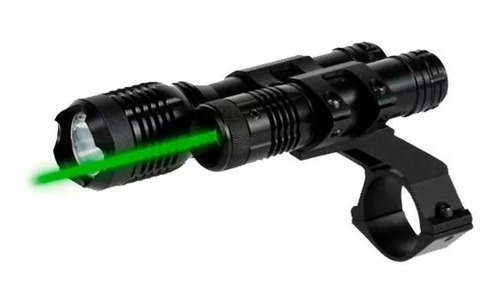 Linterna +laser Verde Shilba V120 120mts Alcance