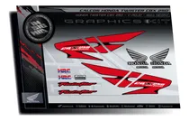Comprar Calcos Honda Twister 250 - Moto Negra - Insignia Calcos