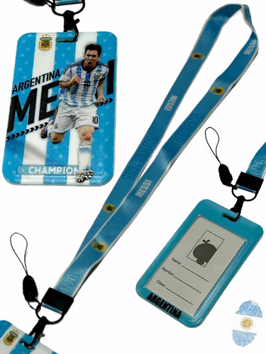 Porta Sube Afa Argentina Campeon Con Correa Messi 10