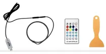 Comprar Tira De Luces Led Para Interior De Autos + Control App Rgb