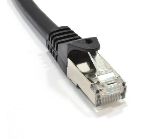 Imagen 3 de 6 de Cable De Red Cat8 Sstp Blindado 1 Mts Patch Cord Prosoft