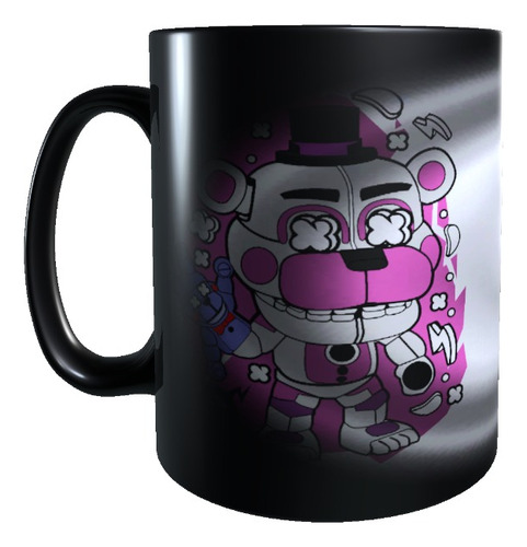 Taza Mágica Fnaf Freddy Five Nights At Freddys Gamer Terror