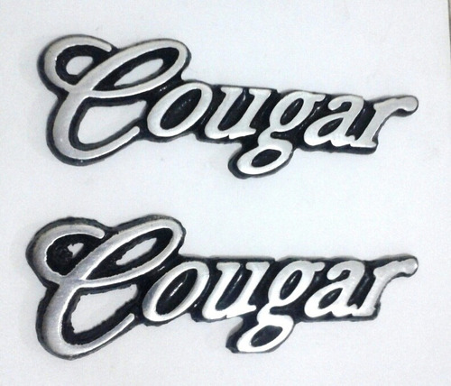 Emblema Decorativo Cougar (par)