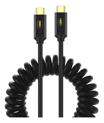 Cable Espiral Pd Tipo Usb Resorte Hz Gbps Macho Para Pad Ft