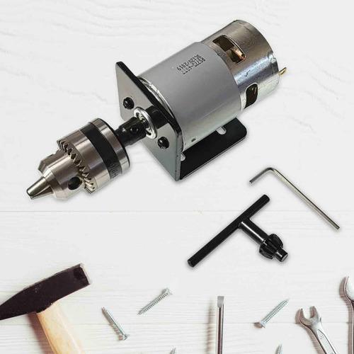 Motor Con Taladro Manual En Miniatura B10 De 12 V, Juego De