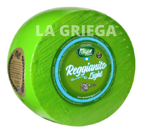 Reggianito Light Migue 1/2 Horma ( 9 Meses ) Sin Tacc