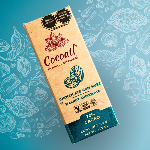 Cocoatl 16 Barras De Chocolate 30g - Pack Variado