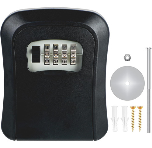 Caja De Cerradura Llave Código 4 Dígitos Clóset Llaves Pared