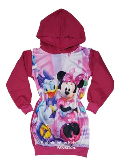 moletom minnie infantil