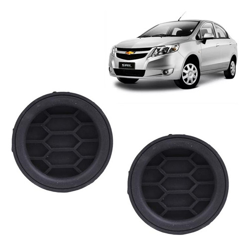 Tapa Neblinero (par) Para Chevrolet Sail 1.4 2011/2017