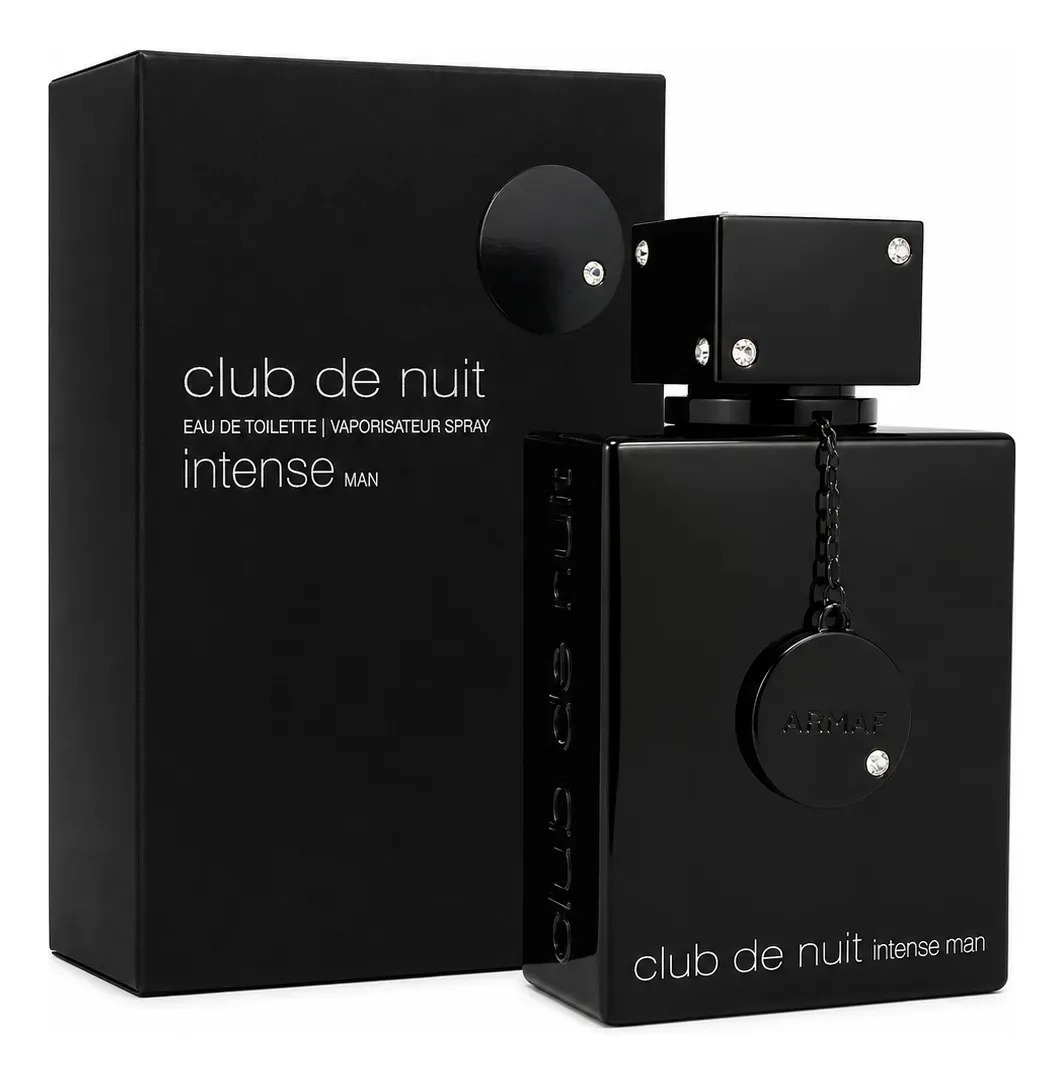Perfume Armaf Club de Nuit Intense Man 105ml Eau de Toilette Masculino Fixação Forte Edt Amadeirado Especiado Cítrico Árabe Importado Original