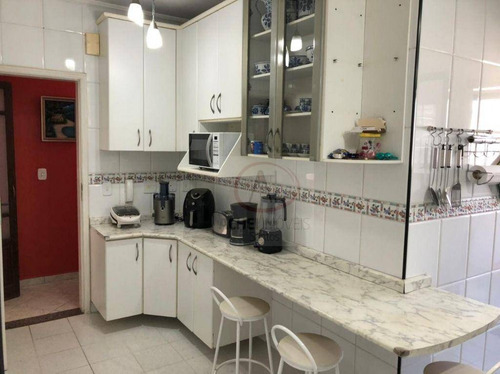 Imagem 6 de 30 de Apartamento Com 3 Dormitórios, 1 Suíte, Dependência Completa, 2 Vagas, Lazer Completo, À Venda, 104 M² Por R$ 890.000 - Boqueirão - Santos/sp - Ap11004