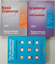 Comprar Basic Grammar In Use + Grammar In Use Intermediate + The Ins And Outs Of Prepositions A Guidebook For Esl Students