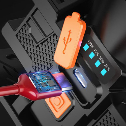 Lámpara De Cabeza De Cabeza De Faro Recargable Portable