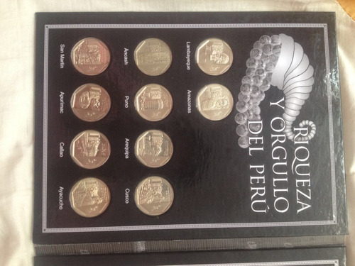Album Riqueza Orgullo Coleccion Completa Monedas Nuevas Unc