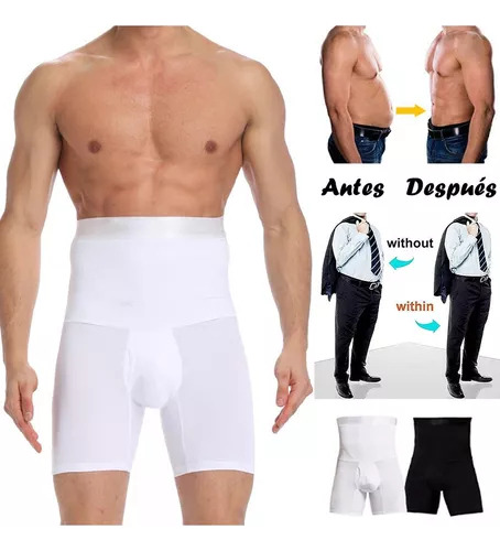 Boxer Adelgazante De Cintura Alta Para Hombre Abdomen Contro