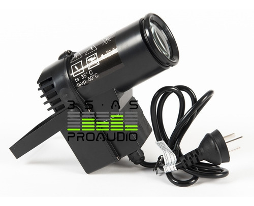 Imagen 6 de 10 de Tacho Pin Spot Led 10w Rgbw E-lighting Pinspot-110