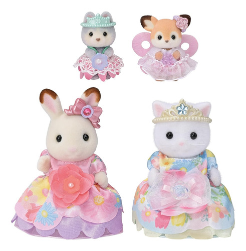 Conjunto Das Princesas Floridas Sylvanian Families Original