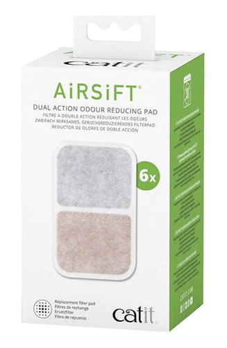 Catit Airsift Filtro Purificador 6 Un  - Bigos