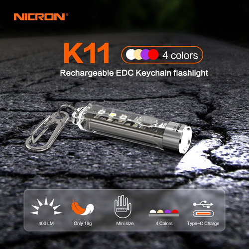 Laa Pequeña Lámpara Multifuncional, Nicron Mini Linterna
