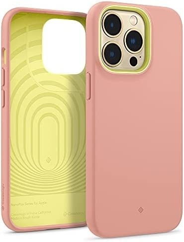 Imagen 1 de 7 de Funda Caseology Nano Pop Silicone Para iPhone 13 Pro - Rosa