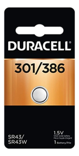 Duracell Reloj Y Electronicos Bateria 1,5 v Modelo Nº 301/38