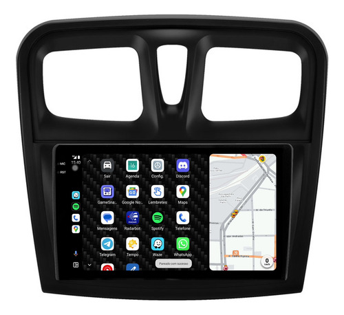 Central Multimidia Logan 15/19 9p Android 2gb 64gb Carplay