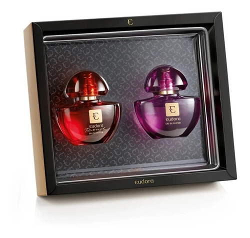 Kit Eudora Eau De Parfum 35ml+ Eudora Rouge 35ml - Eudora