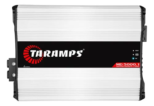 Módulo Amplificador Taramps MD 5000.1 de 5000W RMS para Som Autom...