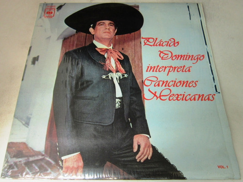 Placido Domingo Interpreta Canciones Mexicanas Lp