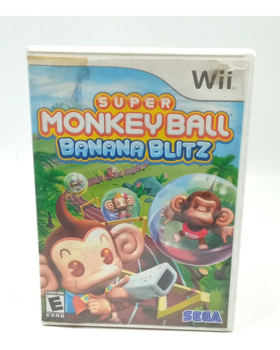 Super Monkey Ball Banana Blitz Nintendo Wii 