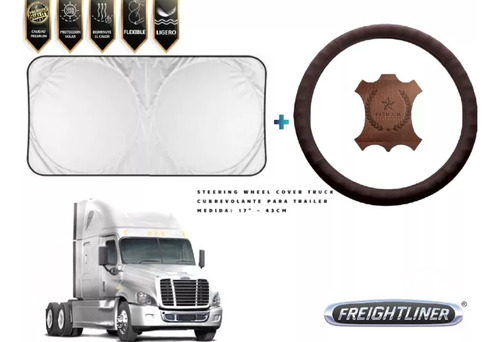 Volante Trailer Cafe + Cubresol   Freightliner Cascadia 2016