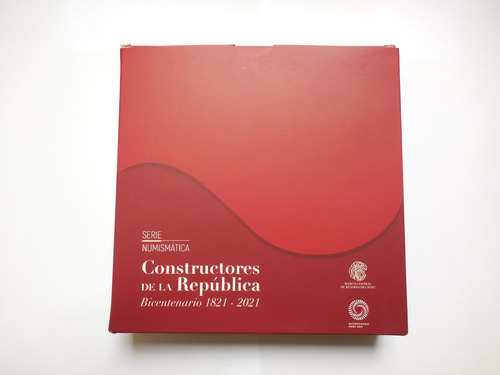 Colección Constructores De La República Blisters + Album Bcr