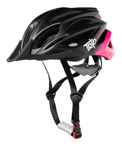 Casco Mountain Bike (mtb) Negro Nuevo Original Trip