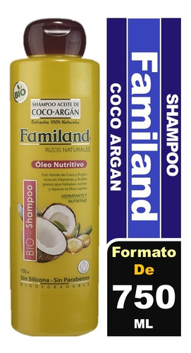 Shampoo Familand Bio 750 Ml Elige Formato