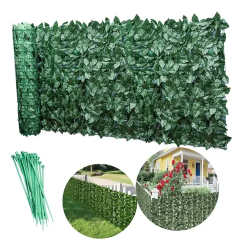 Muro Inglês 3x1 Metros Jardim Vertical Artificial Painel
