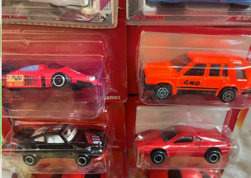 Imagen 9 de 10 de Colección Copec 1989 Majorette 20 Autos Nuevos Sellados