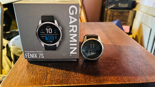 Reloj Garmin Fenix 7s Negro Y Plata Ramos Mejia