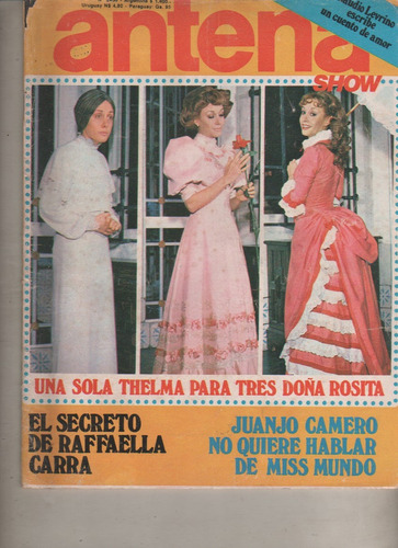 Revista Antena * Nº 2468 - Año 1979 Olmedo, T Bores, R Carra