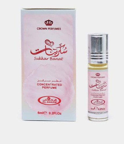 3x Sukkar Banat Perfume Arabe Al Rehab 6 Ml