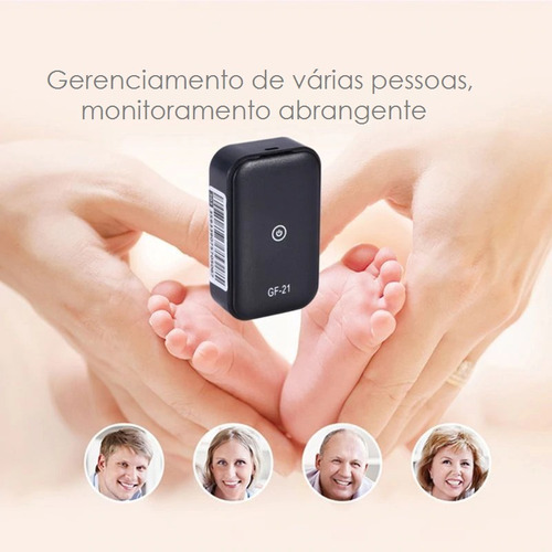 Imagem 7 de 10 de Mini Gps Rastreamento Em Tempo Real Localizador Via Satélite