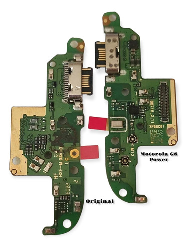 Flex De Carga Micrófono Original Para Motorola G8 Power 