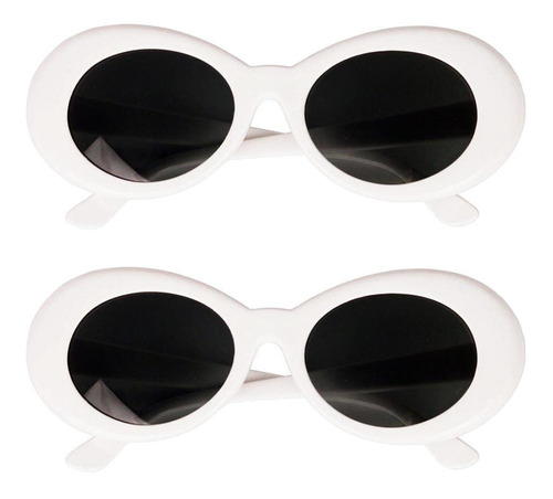 Accesorios Gafas de sol Gafas de sol ovaladas Chimi Gafas de sol ovaladas blanco look casual 