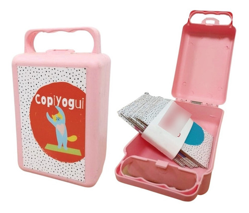 Cartas Yoga Copi Yogui Infantiles Juego + Valija