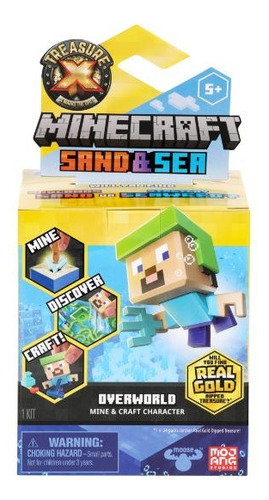 Treasure X Minecraft Sand & Sea Figura Sorpre Sharif Express