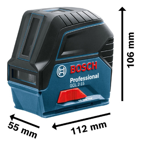 Imagem 10 de 10 de Nível Laser Bosch Gcl 2-15 Linhas E Pontos 15 Metros