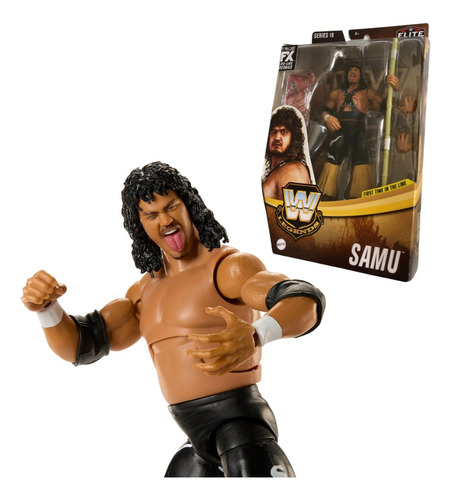 Elite Collection Wwe Legends Samu 2022 True Fx Series 18