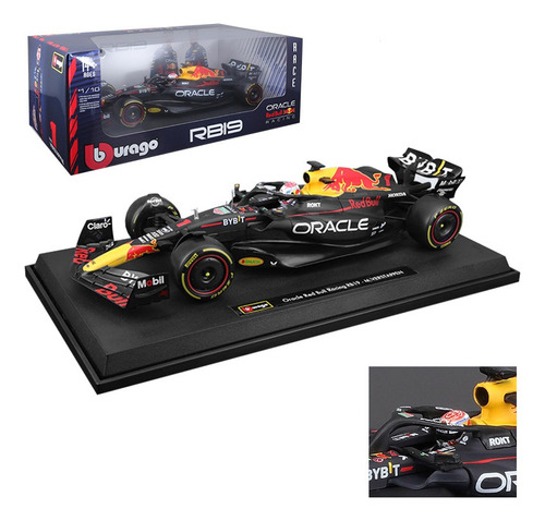 B Coche Fundido A Presión Redbull #1 Max Verstappen 1/18 S