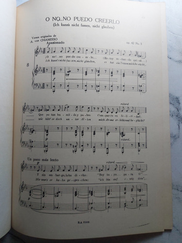 Imagen 8 de 9 de Antiguas Partituras Schumann Para Piano. 12 Lieder. Ian 493