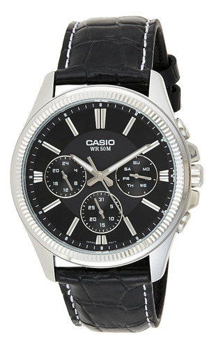 Casio Mtp-1375l-1 Reloj Analógico De Cuarzo Para Hombre Con 